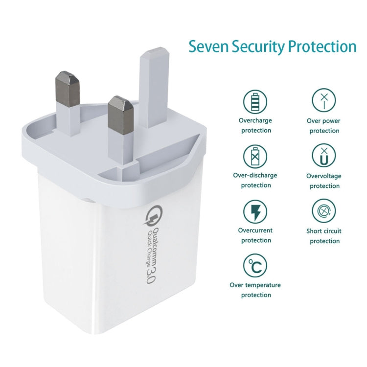 Cavo USB-C 2 in 1 con caricatore QC 3.0 da 30 W, 1 m - immagine 8