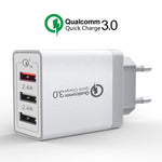 Caricabatterie rapido 30W QC3.0 con cavo USB 2 in 1