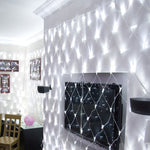 Luci LED 4x6m per decorazioni feste 220V spina UE