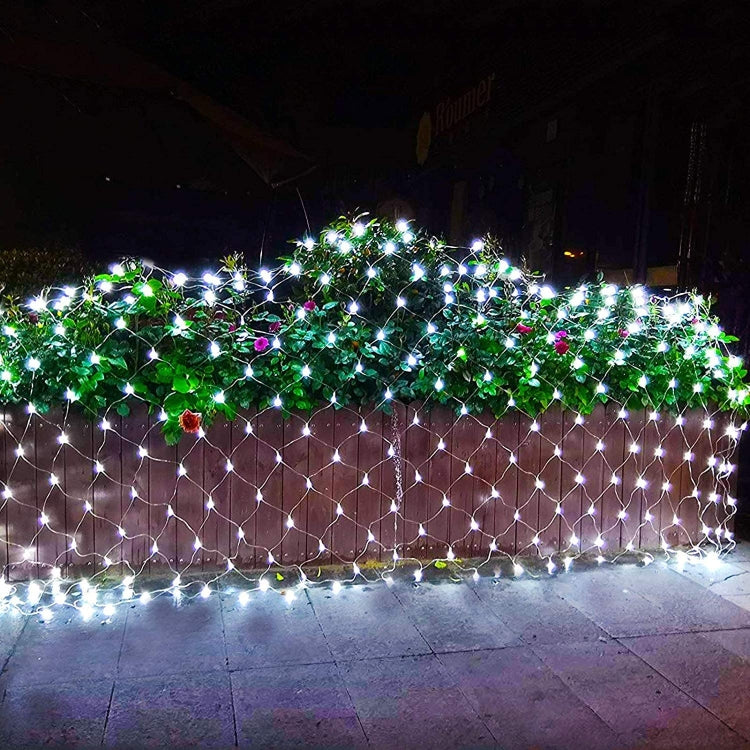 Luci LED 4x6m per decorazioni feste 220V spina UE