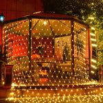 Luci LED 4x6m per decorazioni feste 220V spina UE