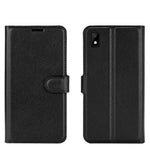 Per ZTE Blade L210 Litchi Texture Custodia protettiva a vibrazione orizzontale con supporto, slot per schede e portafoglio, For ZTE Blade L210