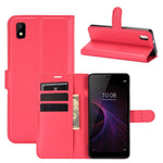 Per ZTE Blade L210 Litchi Texture Custodia protettiva a vibrazione orizzontale con supporto, slot per schede e portafoglio, For ZTE Blade L210
