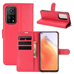Per Xiaomi Mi 10T / 10T Pro Litchi Texture Custodia protettiva a vibrazione orizzontale con supporto e slot per schede e portafoglio, For Xiaomi Mi 10T