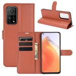 Per Xiaomi Mi 10T / 10T Pro Litchi Texture Custodia protettiva a vibrazione orizzontale con supporto e slot per schede e portafoglio, For Xiaomi Mi 10T