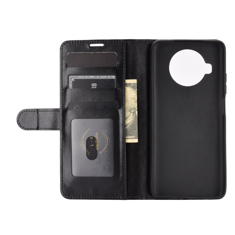 Per Xiaomi Mi 10T Lite R64 Texture Custodia protettiva a vibrazione orizzontale singola con supporto e slot per schede e portafogli e cornice per foto, For Xiaomi Mi 10T Lite