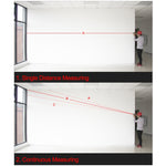 Telemetro laser digitale SNDWAY SW-T10S con portata 80 m - immagine 6