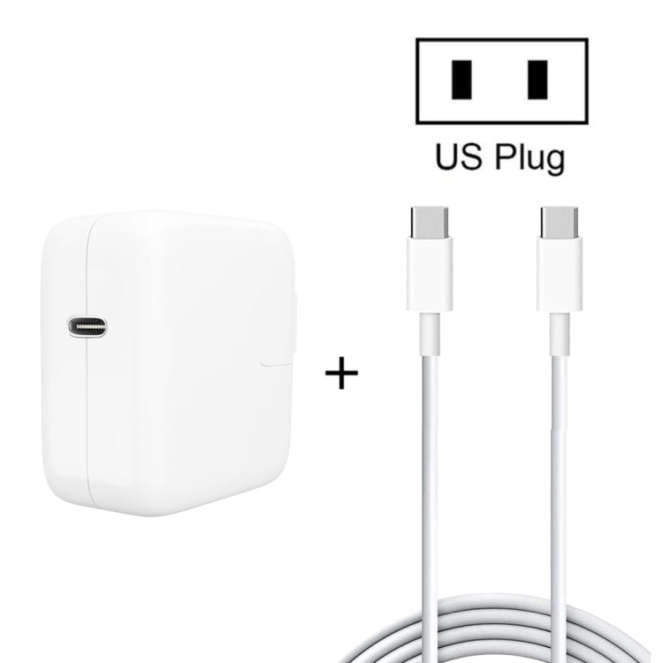 Caricabatterie USB-C 30W PD3.0 con cavo 1m US Plug