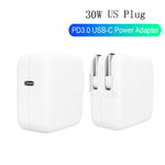 Caricabatterie USB-C 30W PD3.0 con cavo 1m US Plug