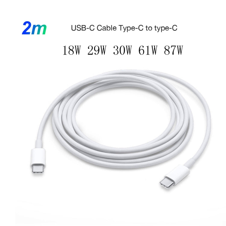 Set cavi ricarica rapida USB-C PD 30W 2m con spina AU