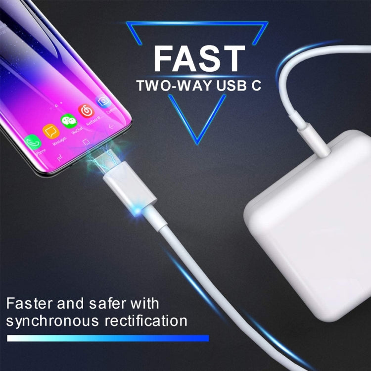 Set cavi ricarica rapida USB-C PD 30W 2m con spina AU