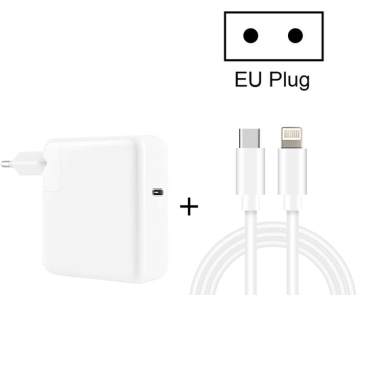 Caricabatterie USB-C 30W PD3.0 con cavo da 1 m e spina UE