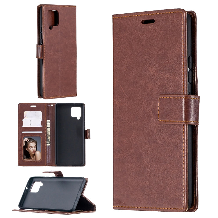 Custodia in pelle per Samsung Galaxy A42 5G con portafoglio