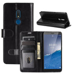 Per Nokia C3 R64 Texture Custodia protettiva a vibrazione orizzontale singola con supporto e slot per schede e portafoglio e cornice per foto, For Nokia C3