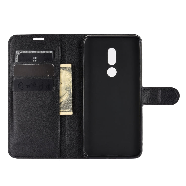 Per Nokia C3 Litchi Texture orizzontale Flip custodia in pelle con supporto e slot per schede e portafoglio, For Nokia C3