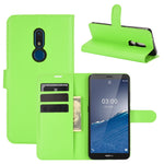 Per Nokia C3 Litchi Texture orizzontale Flip custodia in pelle con supporto e slot per schede e portafoglio, For Nokia C3