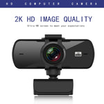 Webcam USB 2K Full HD con microfono e messa a fuoco automatica