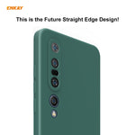 Per Xiaomi Mi 10 Pro 5G Hat-Prince ENKAY ENK-PC076 Custodia protettiva antiurto in silicone liquido con bordo dritto, For Xiaomi Mi 10 Pro 5G