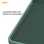 Per Xiaomi Mi 10 Pro 5G Hat-Prince ENKAY ENK-PC076 Custodia protettiva antiurto in silicone liquido con bordo dritto, For Xiaomi Mi 10 Pro 5G