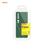 Per Xiaomi Mi 10 Pro 5G Hat-Prince ENKAY ENK-PC076 Custodia protettiva antiurto in silicone liquido con bordo dritto, For Xiaomi Mi 10 Pro 5G