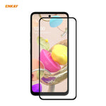 ENKAY Hat-Prince Full Glue 0.26mm 9H 2.5D Pellicola a copertura totale in vetro temperato, For LG K42 / K52 / K62, For Huawei P Smart 2021, For Nokia 3.4, For Motorola Moto G 5G(1 PC)