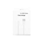 Cavo ricarica rapida USB 8 pin 3 metri 2,4A