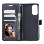 Custodia portafoglio in pelle per Samsung Galaxy S20 FE