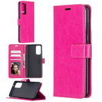 Custodia portafoglio in pelle per Samsung Galaxy S20 FE