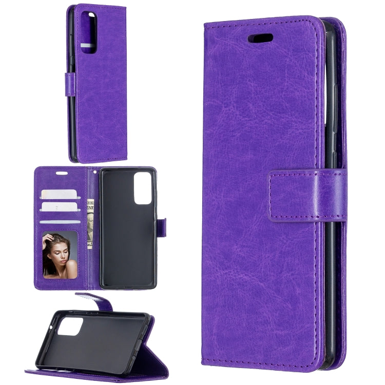 Custodia portafoglio in pelle per Samsung Galaxy S20 FE