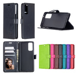 Custodia portafoglio in pelle per Samsung Galaxy S20 FE