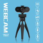 Webcam 2K HD 1080P con microfono e treppiede