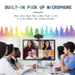 Webcam 2K HD 1080P con microfono e treppiede