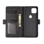 Per Motorola Moto G 5G Custodia in pelle a vibrazione orizzontale con fibbia magnetica a doppio lato con supporto, slot per schede e portafoglio, For Motorola Moto G 5G