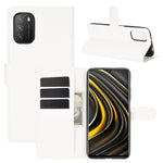 Per Xiaomi Poco M3 Litchi Texture Custodia protettiva a vibrazione orizzontale con supporto e slot per schede e portafoglio, For Xiaomi Poco M3