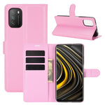 Per Xiaomi Poco M3 Litchi Texture Custodia protettiva a vibrazione orizzontale con supporto e slot per schede e portafoglio, For Xiaomi Poco M3