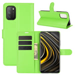 Per Xiaomi Poco M3 Litchi Texture Custodia protettiva a vibrazione orizzontale con supporto e slot per schede e portafoglio, For Xiaomi Poco M3