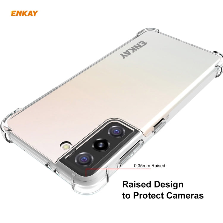 Custodia antiurto trasparente in TPU per Samsung Galaxy S21 Ultra