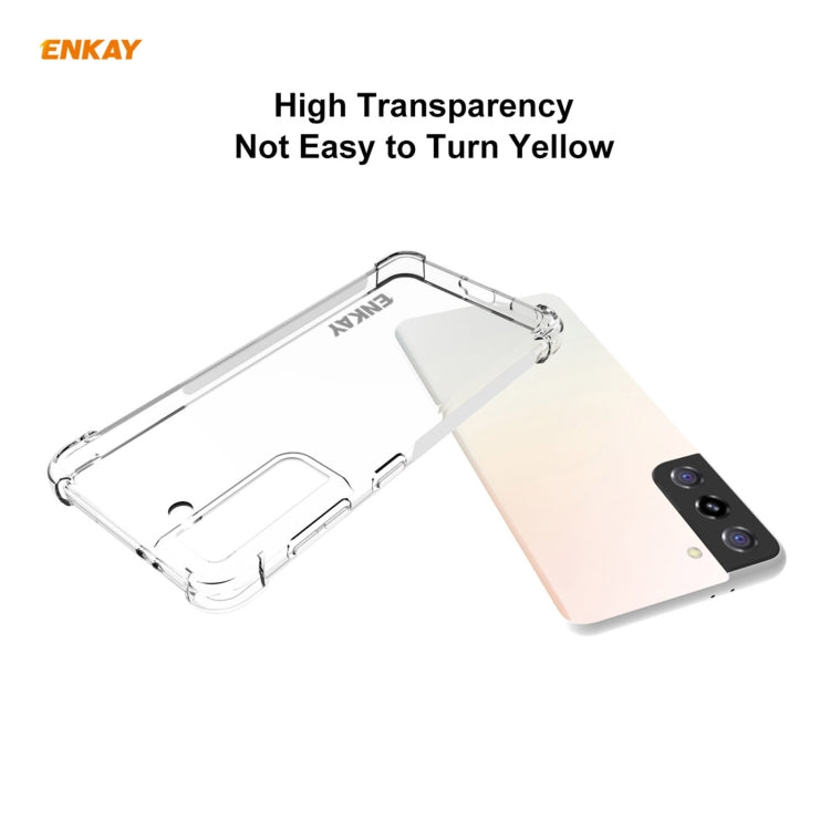 Custodia antiurto trasparente in TPU per Samsung Galaxy S21 Ultra