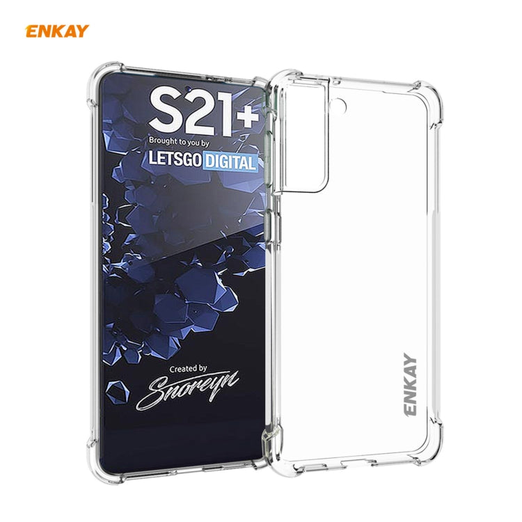 Custodia antiurto trasparente in TPU per Samsung Galaxy S21 Ultra
