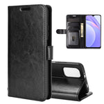 Per Xiaomi Redmi Note 9 4G R64 Texture Custodia protettiva a vibrazione orizzontale singola con supporto e slot per schede e portafogli e cornice per foto, For Xiaomi Redmi Note 9 4G
