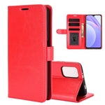 Per Xiaomi Redmi Note 9 4G R64 Texture Custodia protettiva a vibrazione orizzontale singola con supporto e slot per schede e portafogli e cornice per foto, For Xiaomi Redmi Note 9 4G