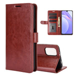 Per Xiaomi Redmi Note 9 4G R64 Texture Custodia protettiva a vibrazione orizzontale singola con supporto e slot per schede e portafogli e cornice per foto, For Xiaomi Redmi Note 9 4G