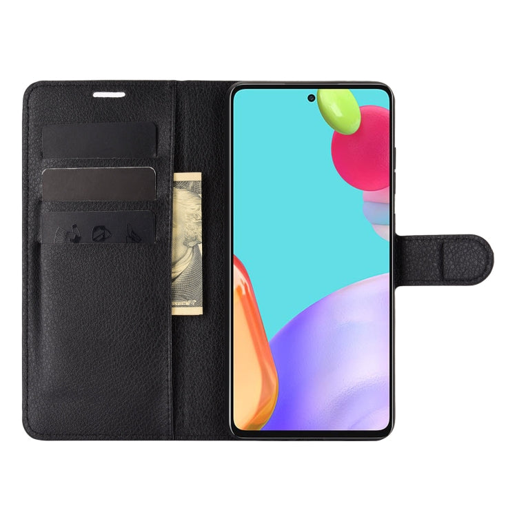 Custodia portafoglio Samsung Galaxy A52 5G in PU e TPU