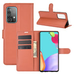 Custodia portafoglio Samsung Galaxy A52 5G in PU e TPU