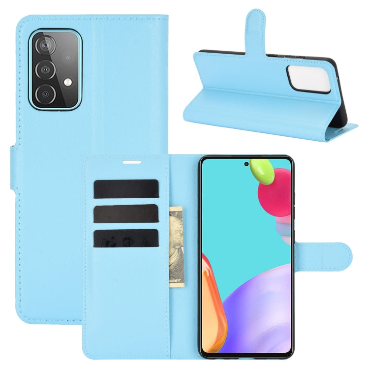 Custodia portafoglio Samsung Galaxy A52 5G in PU e TPU