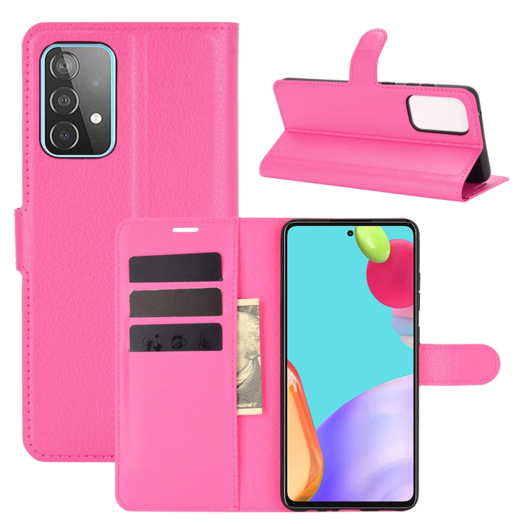 Custodia portafoglio Samsung Galaxy A52 5G in PU e TPU