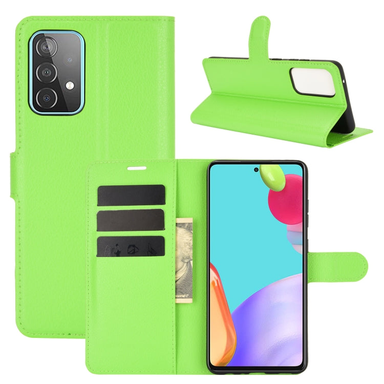 Custodia portafoglio Samsung Galaxy A52 5G in PU e TPU