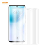 10 PCS ENKAY Hat-Prince 3D Full Screen PET Curvo Piegatura a caldo Pellicola salvaschermo HD Pellicola morbida, Supporto sblocco impronte digitali, For Xiaomi Mi 11, For Huawei Nova 8, For Huawei Nova 8 Pro