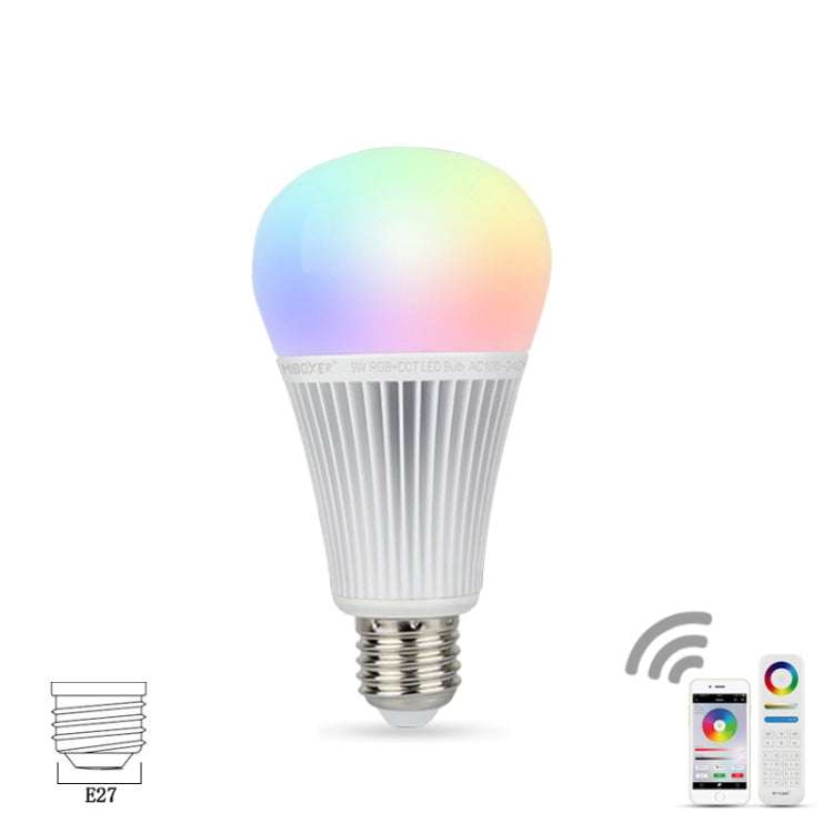 Lampadina LED FUT012 E27 9W RGB+CCT WiFi