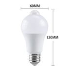 Lampadina LED sensore movimento impermeabile E27
